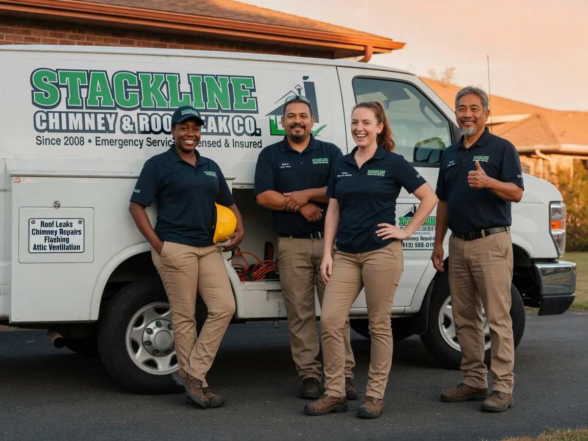 Chimney flashing repair company in Crane, MO